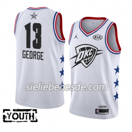 Kinder NBA Oklahoma City Thunder Trikot Paul George 13 2019 All-Star Jordan Brand Weiß Swingman